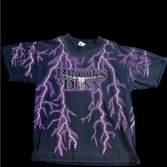 Brooks & Dunn lightning shirt